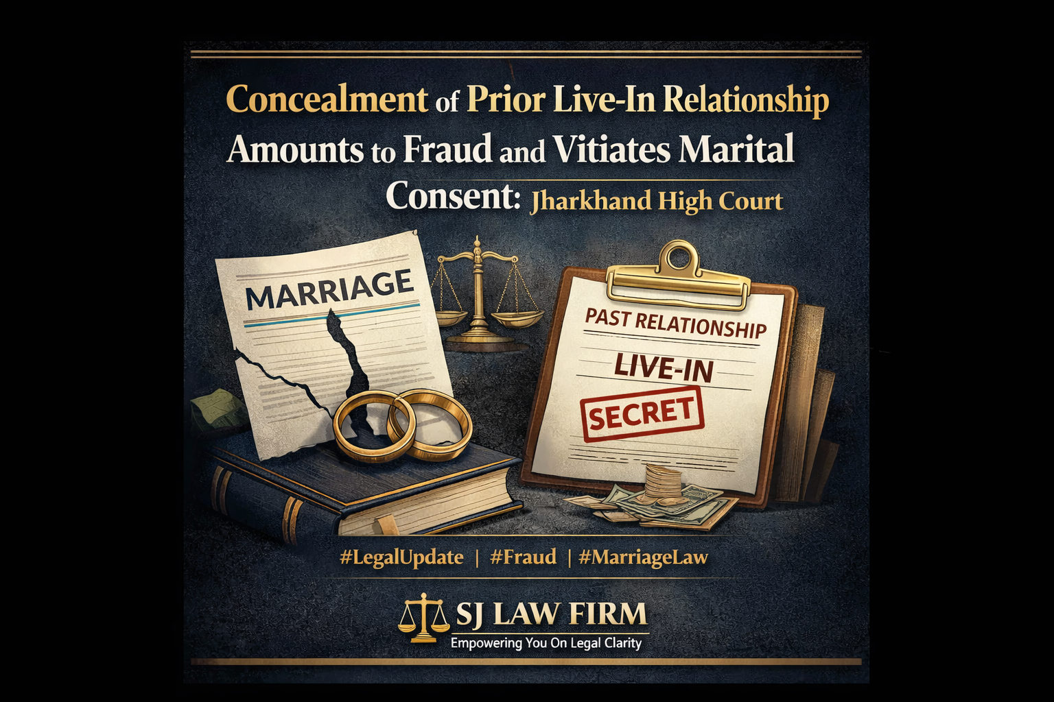 Concealment of Prior Live-In Relationship Amounts to Fraud and Vitiates Marital Consent: Jharkhand High Court